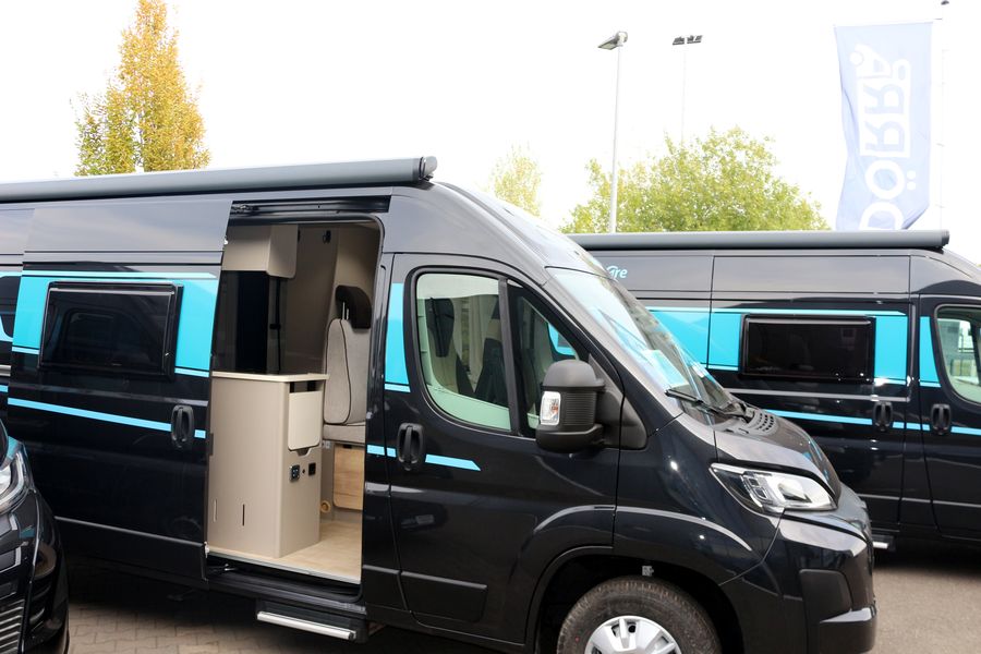 Dörr Explore Kastenwagen mit offener Schiebetür